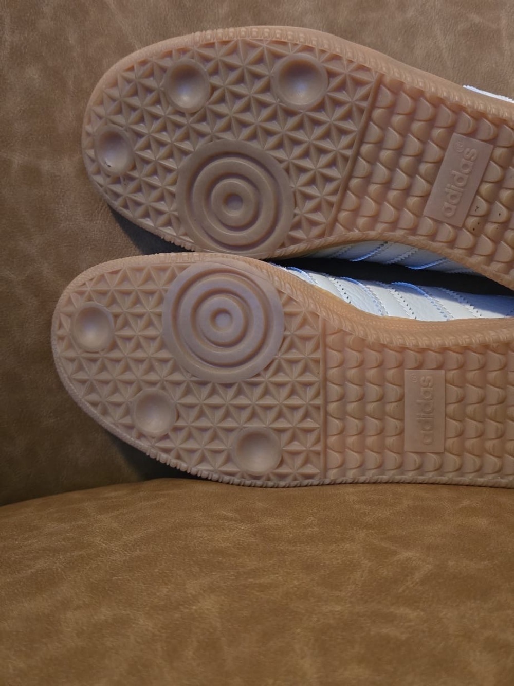 adidas women Light Gray Sneakers with Gum Sole - Picture 11 of 14